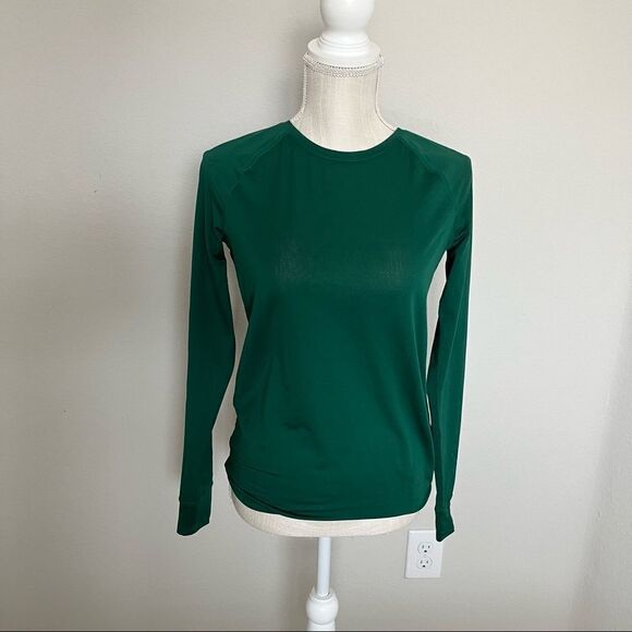 Green Reebok Mesh Shirt Size M - Picture 1 of 9